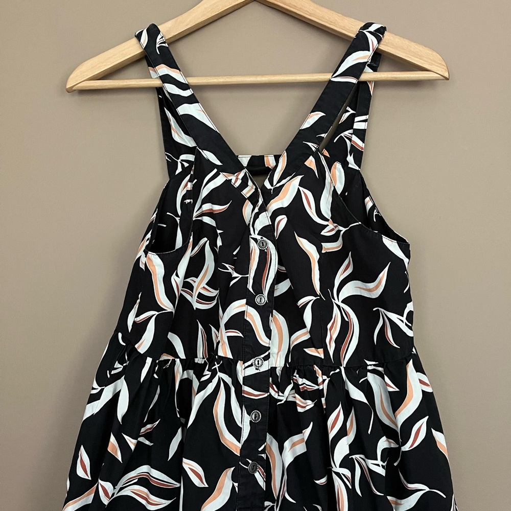 {Hei Hei} Anthropologie Palma Printed Cutout Sleeveless Romper - Womens Small - Picture 3 of 9